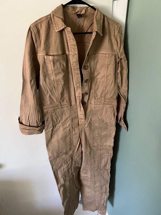 Universal Thread Pants - Universal Thread Tan Utility Jumpsuit